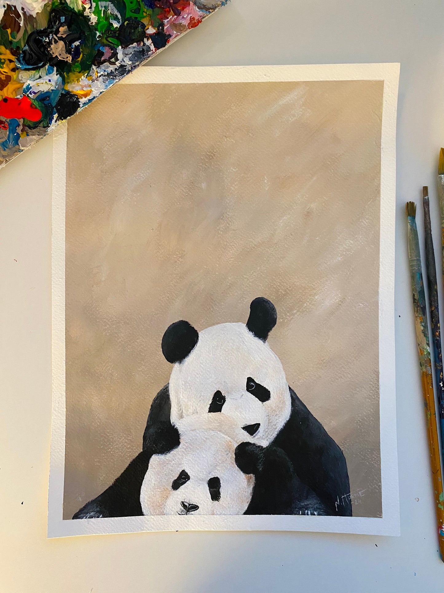 ”Fluffy cuddles”