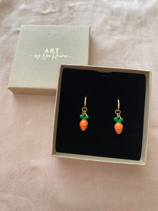 Carrot earrings