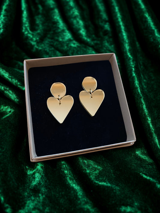 HEARTS- korvakorut (tappikiinnityksellä)