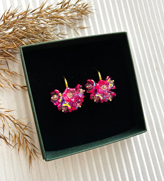 PINK BLOSSOM- korvakorut