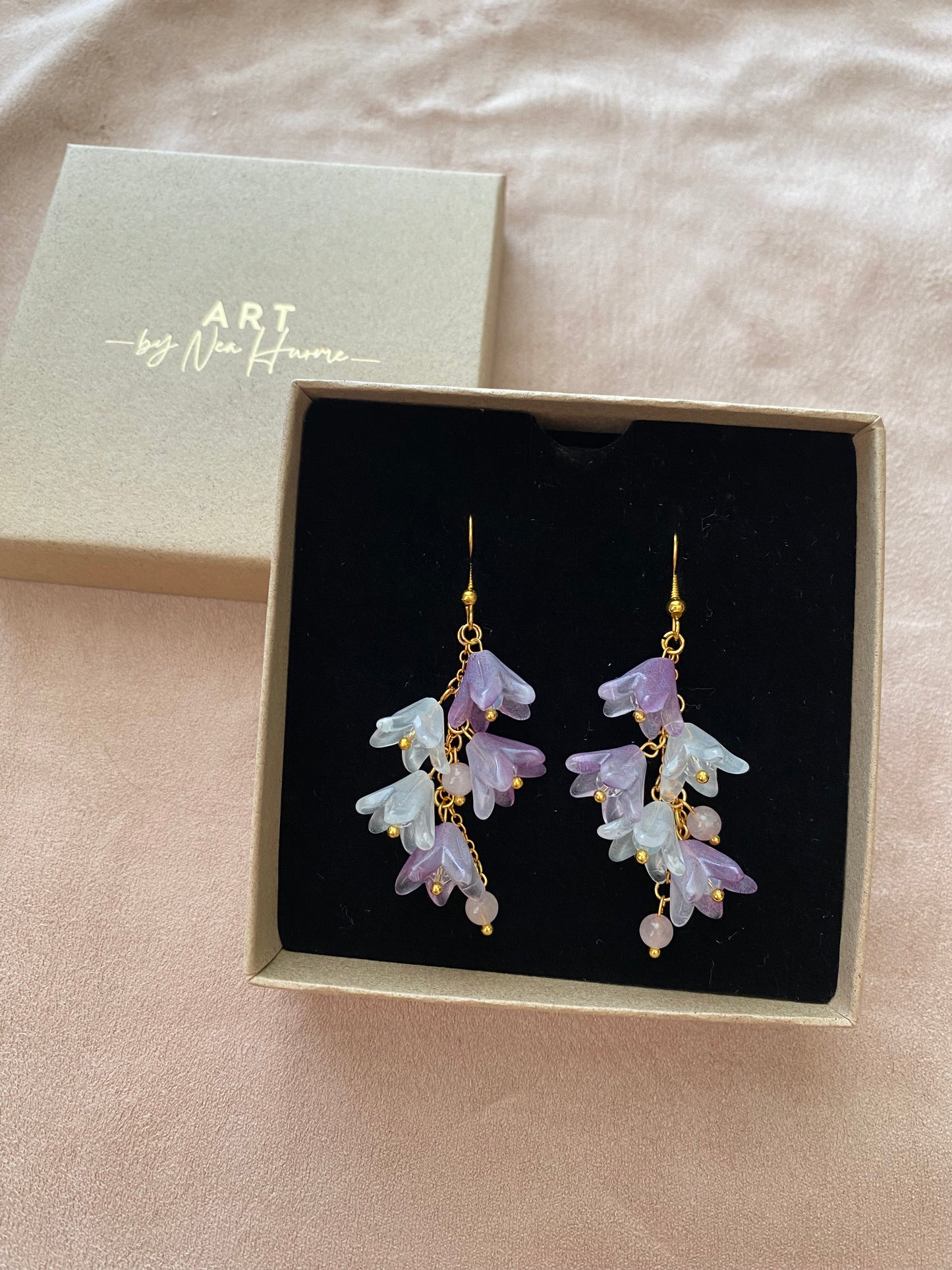 Flower earrings-Different colors